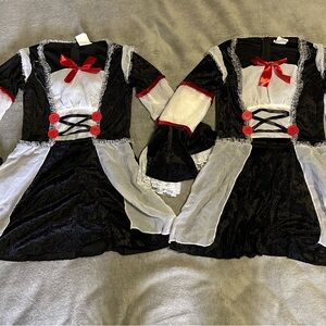 Matching Doll Girls Halloween costumes- Twin Girl Costume Dresses